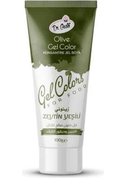 Zeytin Yeşili Tüp Jel Boya 100 gr