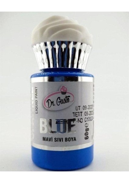 Metalik Sıvı Boya Mavi 60 gr