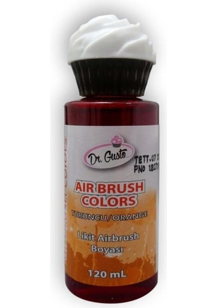Turuncu Airbrush Boyası (120 Ml)