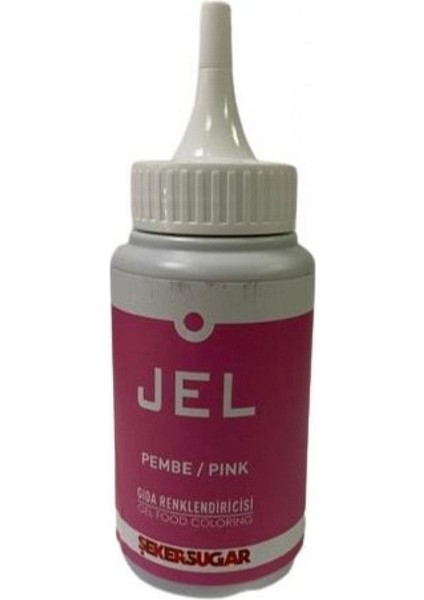 Pembe Jel Gıda Boyası 150 gr