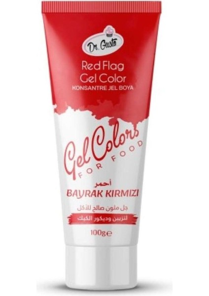 Bayrak Kırmızı Tüp Jel Boya 100 gr fiyatları