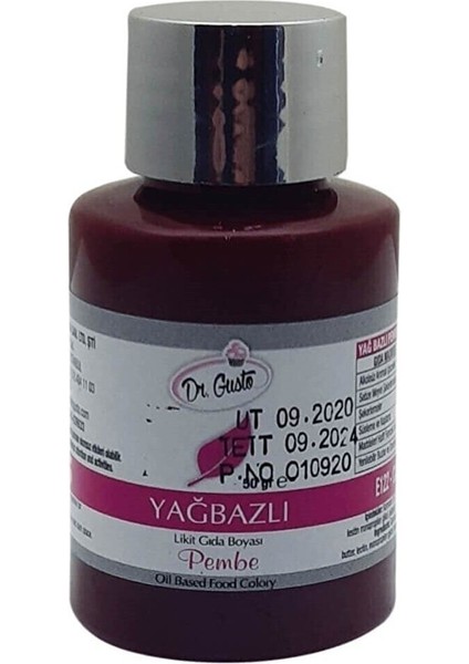 Yağ Bazlı Likit Boya Pembe 50 gr