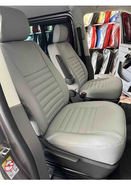 Volkswagen Transporter 2020 ve Üzeri Model Araca Uygun Deri Özel Dikim Koltuk Kılıfı fiyatları