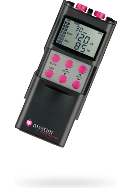 Tension Lover Digital Dürtü Elektrotlar, 7 Program, Siyah