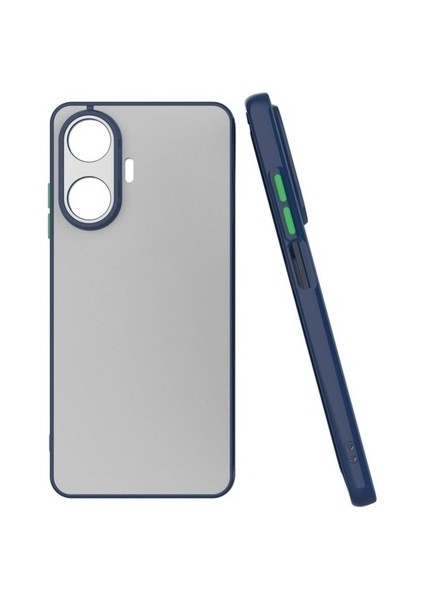 Realme C55 Uyumlu Kılıf Hux Kapak, Lacivert