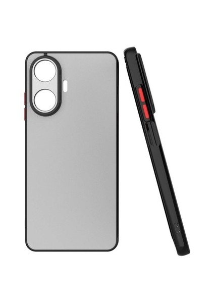 Realme C55 Uyumlu Kılıf Hux Kapak, Siyah