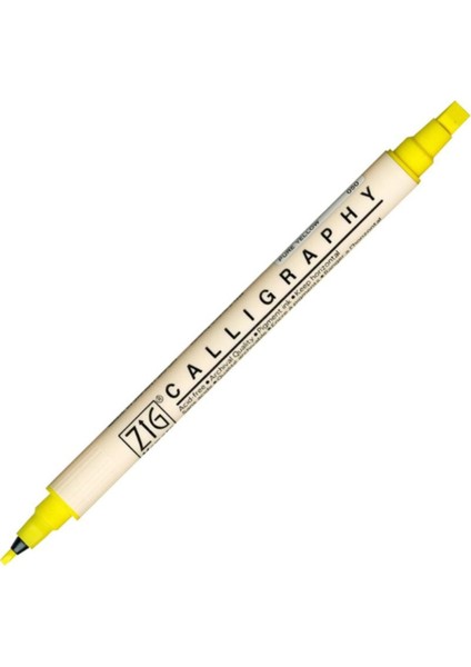Kaligrafi Kalemi Metalik MS 3400 050 Pure Yellow