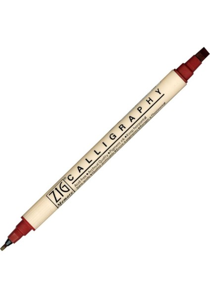 Kaligrafi Kalemi Metalik MS 3400 203 Antique Burgundy