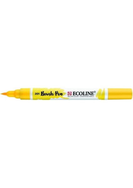 Ecoline Brush Pen Fırça Uçlu Kalem 201 Light Yellow