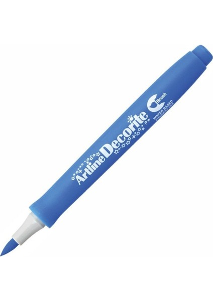 Decorite Marker Kalem Fırça Uçlu Blue