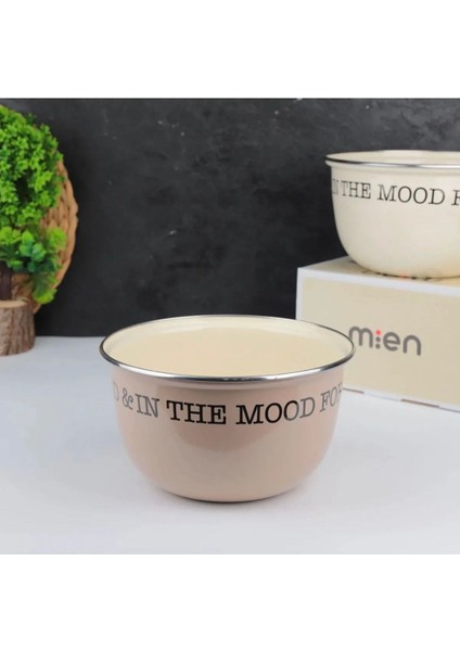 Ekincihome Mien 22 cm Emaye Karıştırma Kabı