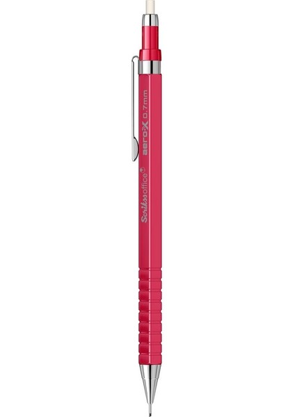 Aero-X Mekanik Kurşun Kalem 0.7 mm Kırmızı