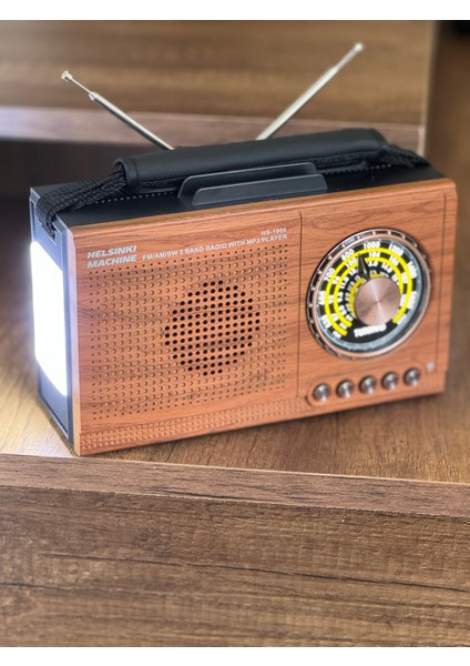 Helsinki Machine HS-1966 Bt Nostalji Fm Radyo