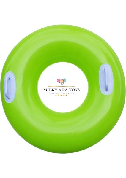 Yeşil Wet Set Collectıon Şişme Parlak Simit 76 Cm/30'' 3 2 Renk 8+
