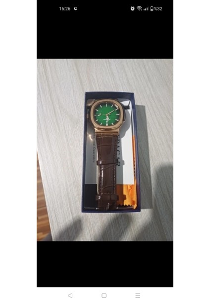 Poedagar Poadegor 613 Klasik Erkek Saat(Rose Gold Blue ) fırsatları