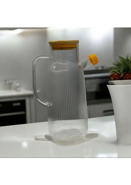 Mien Bambu Kapaklı Yağdanlık 1 Litre MIEN-780 modelleri