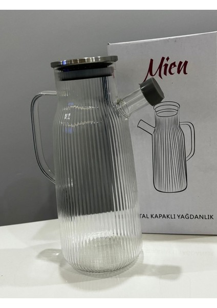 Mien Metal Kapaklı Yağdanlık 1 Litre MIEN-779