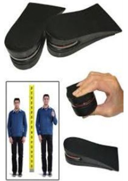Main Shop 5 cm Hava Yastıklı Boy Uzatıcı Tabanlık Uzatan Topuk Yükseltici fiyatları