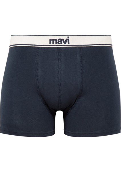 3lü Lacivert Basic Boxer SETI0911416-33648