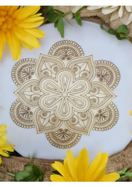 Sharp&art Ahşap Mandala Hobi Boyama Setleri