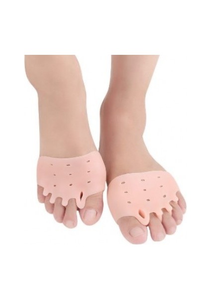 Main Shop Ayak 5 Parmak Silikon Makaralı Gömlek 1 Çift Ayak Koruyucu