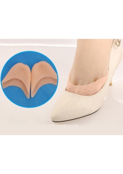 Main Shop 2 Li Silikon Parmak Gömleği Ayak Parmak Koruyucu Tüm Parmakları Kapatan Ayak Bunyon Gömlek