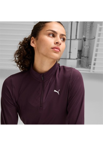 Run Favourıte Kadın Fermuarlı Koşu Üst