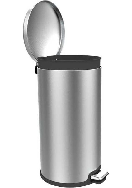 Bombe Kapaklı Çelik Çöp Kovası 40 Lt