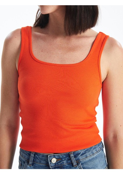 Lcw Vision Kadın U Yaka Düz Atlet modelleri