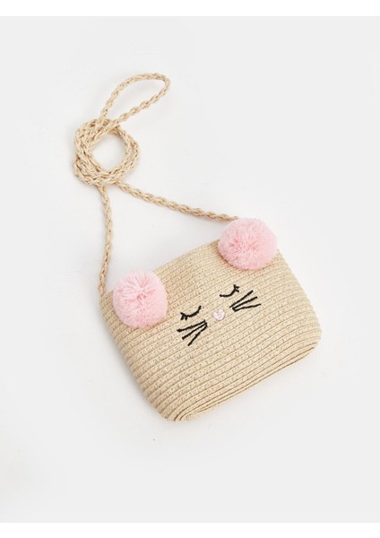 Lcw Accessorıes Ponponlu Kız Çocuk Hasır Kol Çantası fiyatları