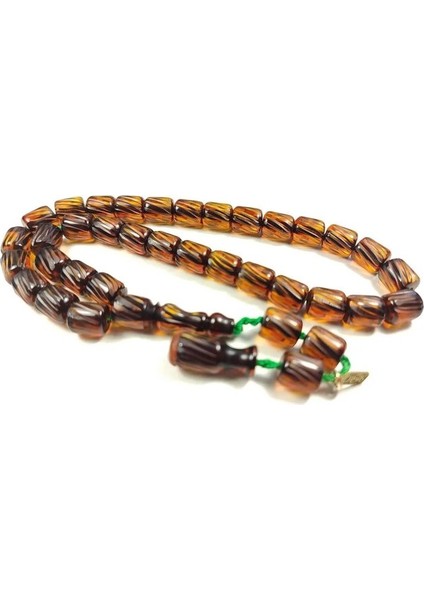 Muhammed Dabbas Usta Eseri Imzalı El Işi Kalem Oymalı Sıkma Kehribar Sertifikalı 5178 indirimleri