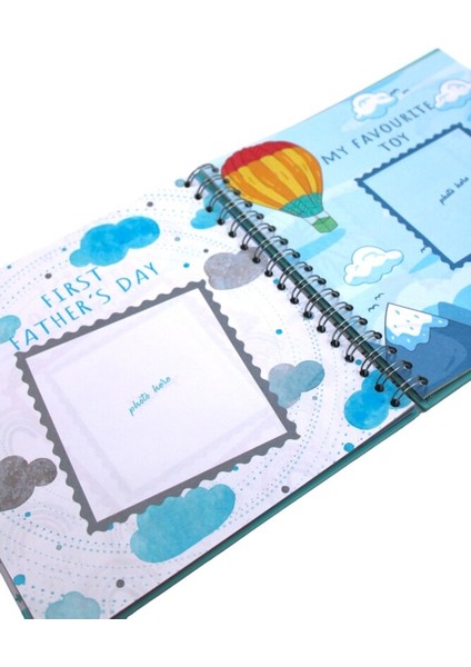 Spiralli Bebek Defteri Sevimli Hayvanlar 22,5 x 22,5 cm fırsatları