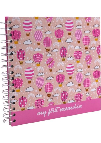 Spiralli Bebek Defteri Uçan Balon 22,5 x 22,5 cm fiyatları