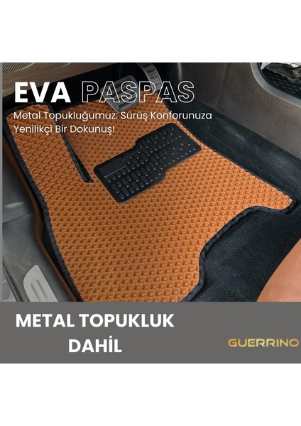 Renault Modus Araca Özel Yeni Nesil Eva Mat Oto Paspas Havuzlu Eva Mat Paspas Araba Paspası