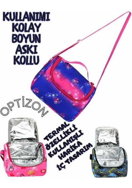 Unıcorn Desenli Üçlü Erkek Çocuk Ilkokul Okul Çantası + Termal Beslenme Çantası + Kalemlik fırsatları