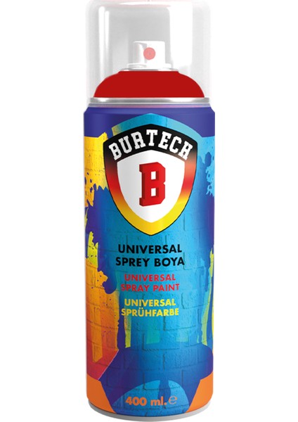 Sprey Boya Üniversal Ateş Kırmızı