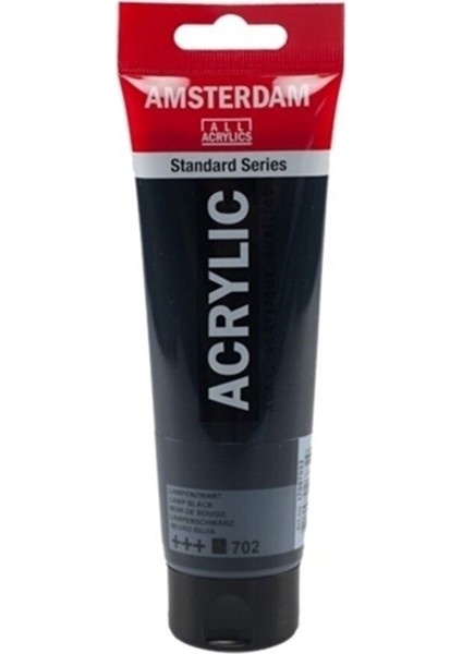 Akrilik Boya 120 Ml. 702 Lamp Black