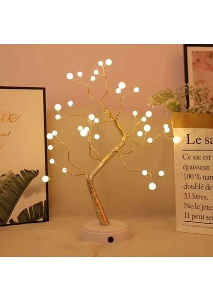 By-Lamp Dekoratif Işıklı Ağaç LED Lamba - Top (Yurt Dışından)