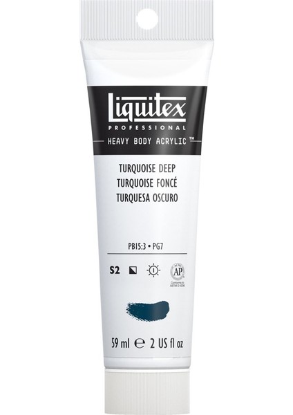 Professional Heavy Body Akrilik Boya 59 ml Turquoise Deep 561 S2 modelleri