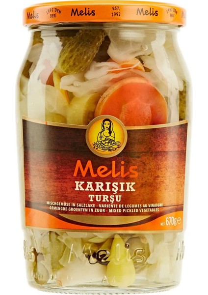 Karışık Turşu 720 ml 670 gr