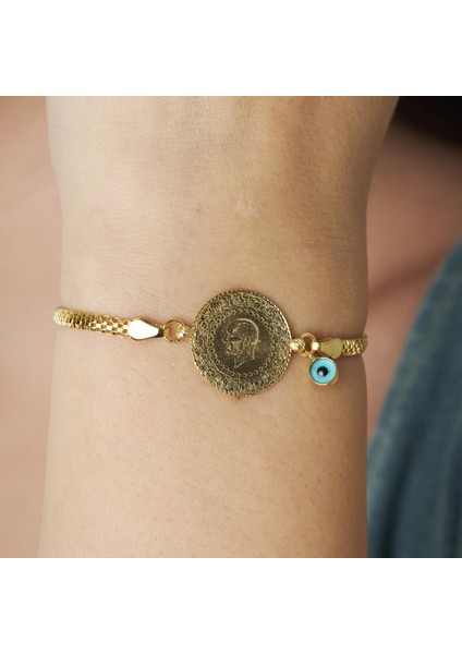 Charm ile Çeyrek Çubuk Zincir Bileklik fiyatları