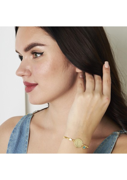 Charm ile Çeyrek Çubuk Zincir Bileklik indirimleri