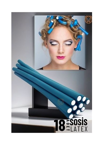 Transformacion Sosis Latex Bigudi 8 Mm 18 Adet 719839
