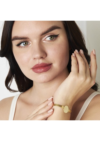 Çeyrek ile Iki Sıralı Damla Zincir Bileklik modelleri