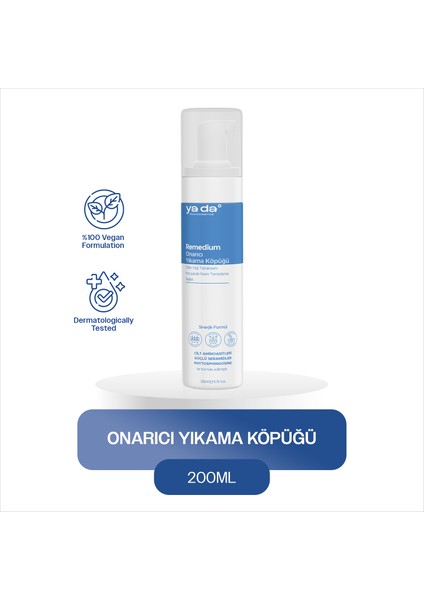 Remedium Onarıcı ve Arındırıcı Yüz Yıkama Köpüğü