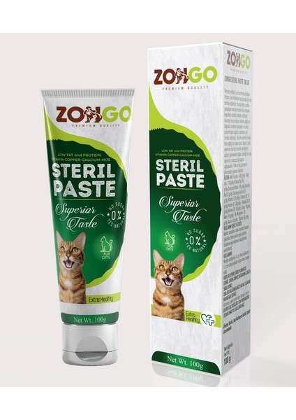 Steril Malt Paste 100 gr Kısır Kediler Için Tüy Yumağı Önleyici