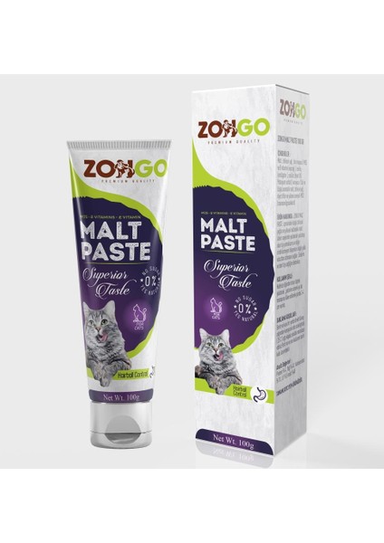 Anti Hairball Malt Paste 100 gr Tüy Yumağı Önleyici