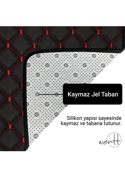 Nissan Qashqai 2010-2013 Uyumlu Kapitone Deri Universal Oto Paspas fırsatları