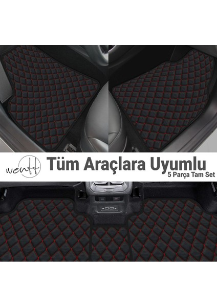 Ds Ds7 Crossback 2017-2022 Uyumlu Kapitone Deri Universal Oto Paspas