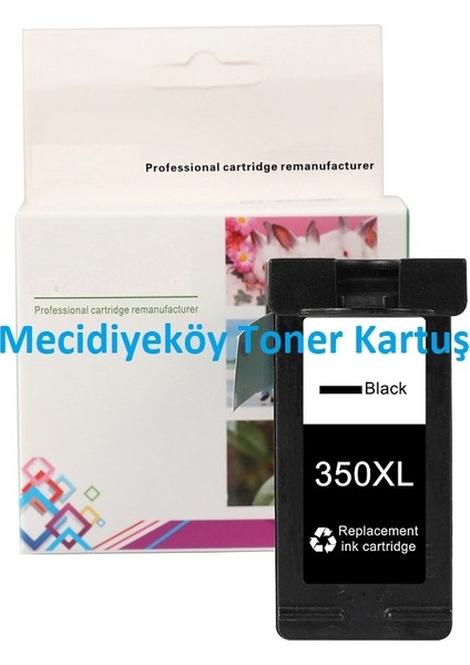 CB336EE-350XL (C4280-C4380-C4480-C4580-5280-D4260-D4360-D5360-J5780-J6410) Muadil Siyah Kartuşu